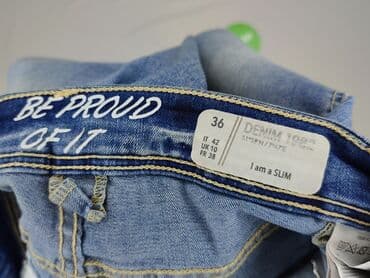 jeansy damskie włoskie: Denim 1982, Jeansy damskie, rozmiar S — 4
