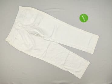 spodnie woskowane białe: C&A, Men's trousers, size L — 3