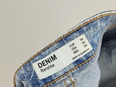 jansy: Bershka, Jeansy damskie, rozmiar 2XS — 4