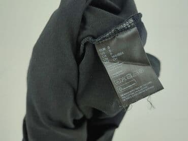 czarne t shirty w serek: H&M, T-shirt damski, rozmiar S — 5