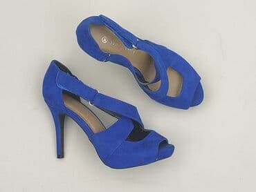 ccc sandały czarne na obcasie: Sandały damskie, rozmiar 36 — 1