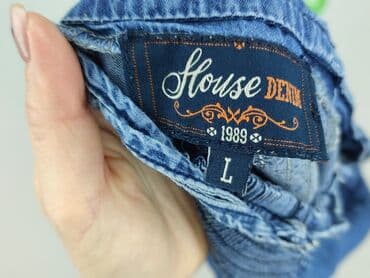 sukienki dżinsowe dla puszystych: House of Denim, Sukienka damska, rozmiar L — 5