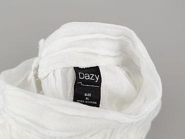 biała bluza pull: Dazy, Bluzka damska, rozmiar XL — 4