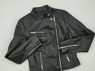 kurtka punisher cropp: Kurtka skórzana damska, rozmiar M — 1