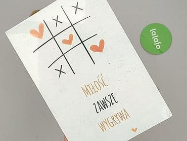 Artykuły papiernicze: Dekoracyjna tabliczka do powieszenia „Miłość zawsze wygrywa” - Typ — 4