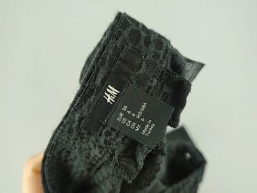 spodnie z piorami hm: H&M, Spodnie materiałowe damskie, S — 4