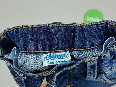 danielki 27: Spodnie jeansowe, So cute, 6-9 miesięcy, stan - Idealny — 4