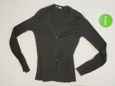 sweter z dekoltem v: Kardigan damski, rozmiar S — 2