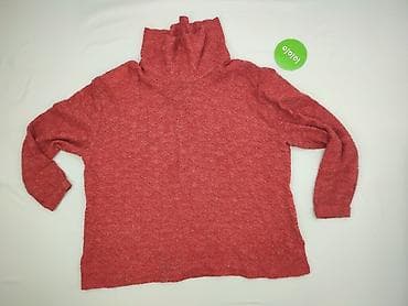 duzy kolnierz: Golf damski, rozmiar 7XL — 2