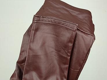 reserved leopard jeans: Leggings Eco-leather for women, size L — 5