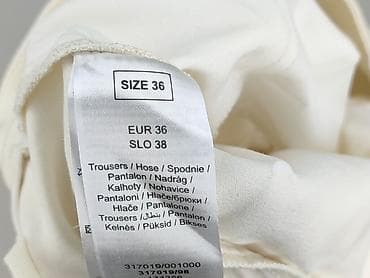 sinsay code: Orsay, Material trousers for women, size S — 5