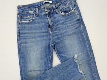 mom slim fit jeans zara: Zara, Jeansy damskie, rozmiar L — 1