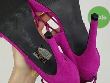 sinsay klapki na obcasie: Sandały damskie, rozmiar 38 — 5