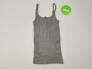 koszulka z numerem h m: H&M Basic, Top damski, rozmiar S — 3