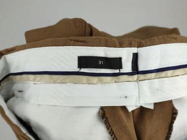 sukienka khaki h: Material trousers for women, size L (EU 40) — 4