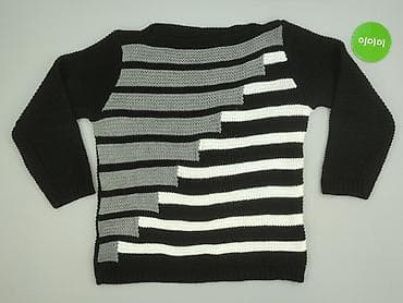 sweter patchwork: Sweter damski, rozmiar 4XL — 2