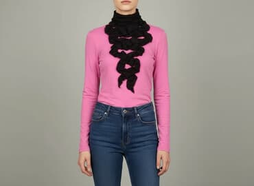 rozowa bluzka: Bluzka damska, rozmiar S — 6