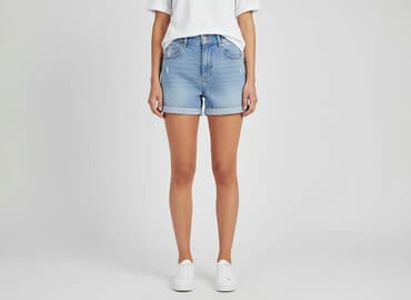 spodenki cargo damskie bershka: Bershka, Szorty damskie, rozmiar XS — 6