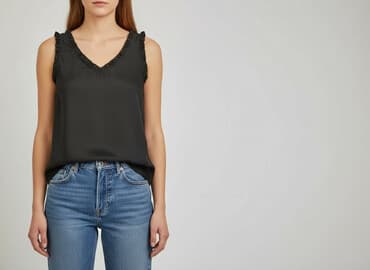 eleganckie bluzki czarne: New Collection, Bluzka damska, rozmiar M — 6