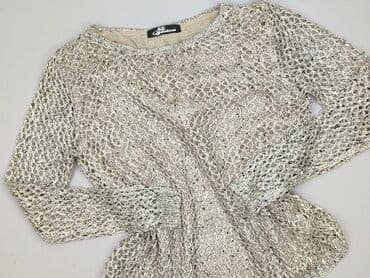 sweter z wiązaniem na plecach: Sweter damski, rozmiar M — 1