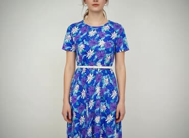 allegro sukienki damskie midi: Sukienka damska, rozmiar L — 5