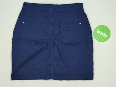 granatowa spódnice mini: Janina, Spódnica damska, rozmiar S — 4