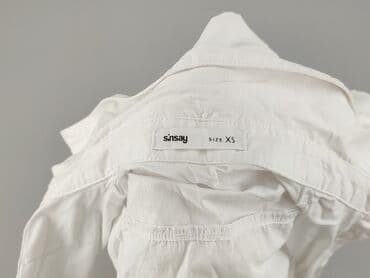 biala koszula cropp: Sinsay, Koszula damska, XS — 4