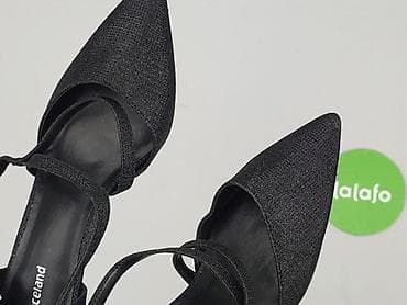 buty uncome: Czarne czółenka damskie Graceland - Rozmiar: 37 - Obcas: niski — 6