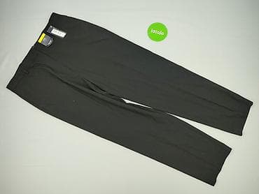 szeroki pasek damski: M&S Collection, Spodnie materiałowe damskie, rozmiar 2XL — 2