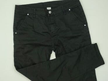 zara woskowane spodnie: Material trousers for women, size XS (EU 34) — 1