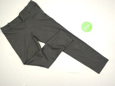 zara woskowane spodnie: Material trousers for women, size M (EU 38) — 2