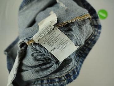 teksasy spodnie: Ogrodniczki damskie, rozmiar L — 5