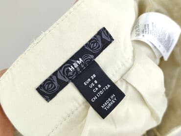 plisowane beżowa spódnice: H&M, Spódnica damska, rozmiar M — 4