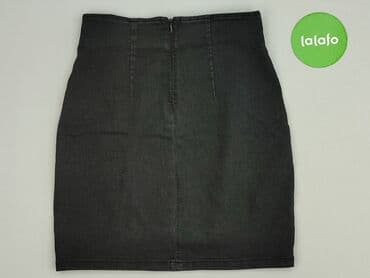 jeansy plus size wysoki stan: Denim, Spódnica damska, rozmiar M — 3