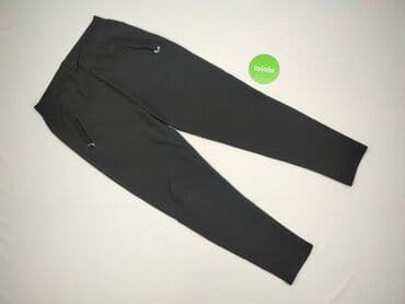 Women: Material trousers for women, size S (EU 36) — 2