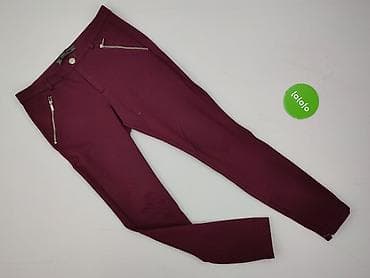 sweter bordo: Zara, Spodnie materiałowe damskie, rozmiar M — 4