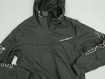 dres tech: Męska kurtka wiatrówka Cropp Supply Co., rozmiar M - Kolor: czarny — 1