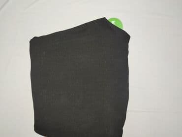 czarne spodnie z wysokim stanem reserved: Spodnie materiałowe damskie, XS — 5