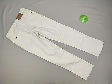 dżinsy 3 4: Spodnie materiałowe damskie, rozmiar S — 3