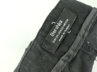 bershka cargo: Bershka, Material trousers for women, size XS — 4