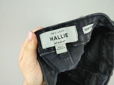 czarne jeansy damskie stylizacje: Jeansy damskie, rozmiar XS — 5