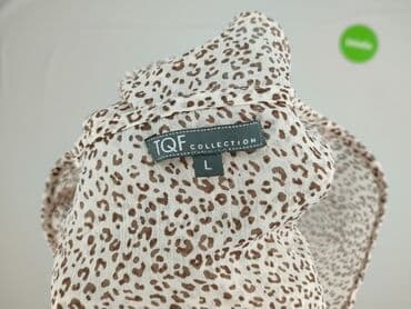 top z piórami mango: TQF, Bluzka damska, rozmiar L — 4