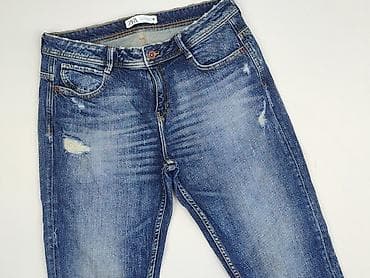 barrel jeans: Zara, Jeansy damskie, rozmiar M — 1