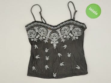 bluzki czarne z koronki: Top damski, rozmiar M — 2