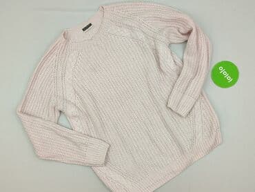 sweter w chmurki reserved: Sweter damski, rozmiar L — 2