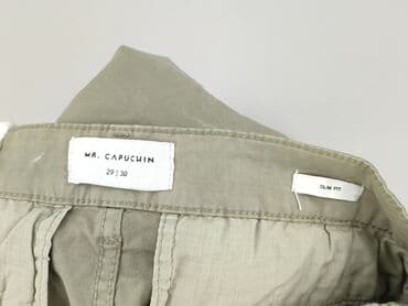 brązowe spodnie woskowane stradivarius: Chino, Chinosy dla mężczyzn — 4