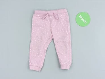spodnie hello kitty czarne: Sweatpants, 3-6 months, condition - Very good — 2
