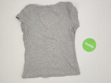 szare koszulki: H&M Basic, T-shirt damski, rozmiar M — 3