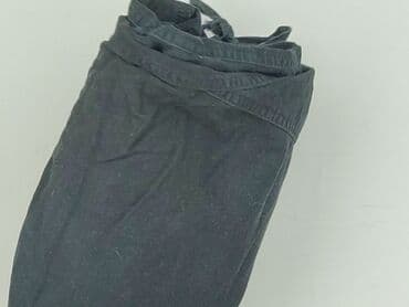 piżama dla mamy karmiącej: Spodnie materiałowe damskie, L — 7