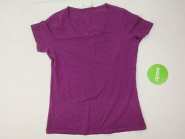 koszulka z rękawem do łokcia: Elle, T-shirt damski, rozmiar M — 2